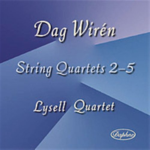 Cover for Lysellkvartetten · Stråkkvartetter 2-5 (CD) (2021)