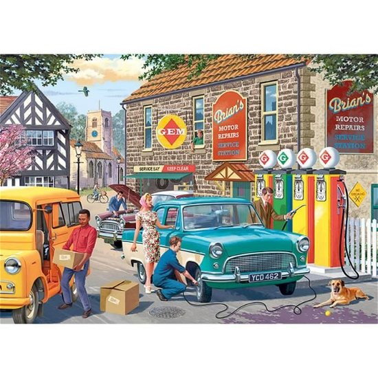 Cover for Falcon · The Petrol Station (1000 Stukjes) (Jigsaw Puzzle)