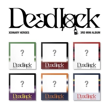 Cover for Xdinary Heroes · Deadlock (3rd mini album) (CD) [Compact edition] (2023)