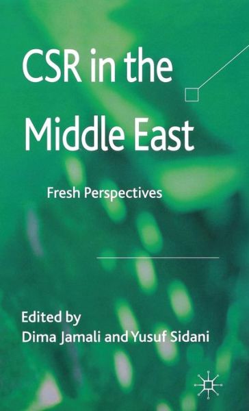 Cover for Yusuf Sidani · CSR in the Middle East: Fresh Perspectives (Hardcover Book) (2012)