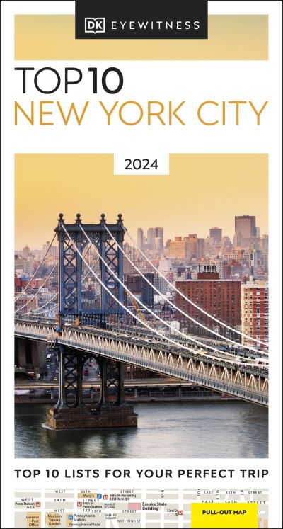 DK Eyewitness Top 10 New York City - Pocket Travel Guide - DK Eyewitness - Livros - Dorling Kindersley Ltd - 9780241621219 - 7 de setembro de 2023