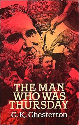 Cover for G. K. Chesterton · The Man Who Was Thursday: A Nightmare (Pocketbok) [Dover edition] (2003)