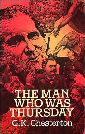 Cover for G. K. Chesterton · The Man Who Was Thursday: A Nightmare (Paperback Bog) [Dover edition] (2003)