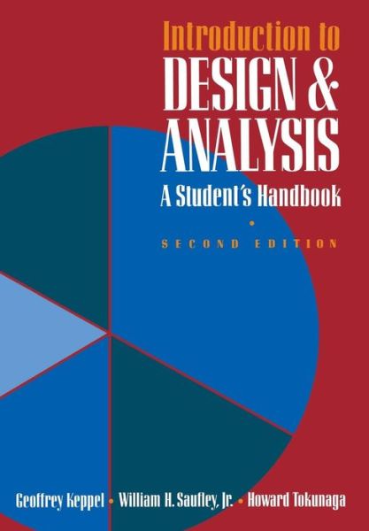 Cover for Geoffrey Keppel · Introduction to Design and Analysis: a Student's Handbook (Paperback Book) (1992)