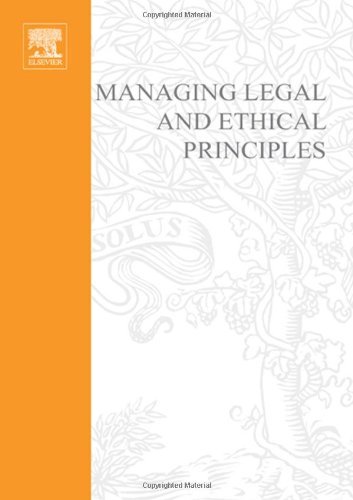 Cover for Elearn · Managing Legal and Ethical Principles: Management Extra (Paperback Book) (2007)