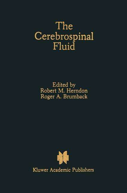 Cover for Robert M Herndon · Cerebrospinal Fluid (Hardcover Book) (1989)