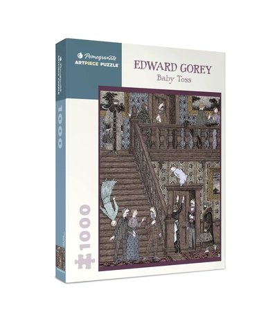 Edward Gorey: Baby Toss 1000 Piece Puzzle - - Books - Pomegranate Europe Ltd - 9781087503219 - November 1, 2024