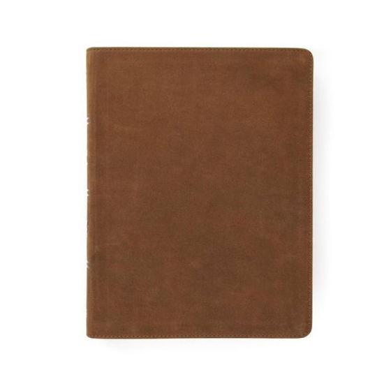 Cover for Gene A. Getz · CSB Men of Character Bible, Brown Genuine Leather (Leather Book) (2021)