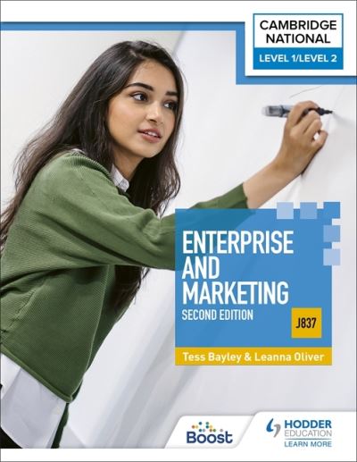 Cover for Tess Bayley · Level 1/Level 2 Cambridge National in Enterprise &amp; Marketing (J837): Second Edition (Paperback Book) (2022)