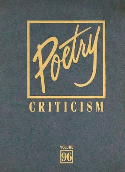 Cover for Michelle Lee · Poetry Criticism (Hardcover Book) (2009)