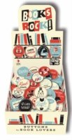 Cover for Books Rock! Badge Box: Buttons for Book Lovers - LoveLit (Print) (2014)