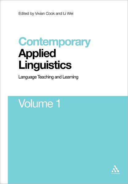 Cover for Li Wei · Contemporary Applied Linguistics (Language Teaching and Learning) (Taschenbuch) (2011)