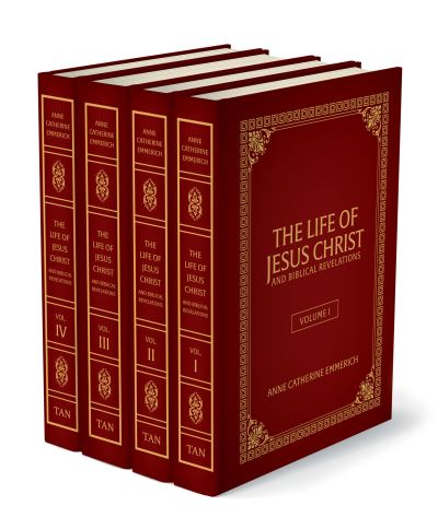 Cover for Emmerich · The Life of Jesus Christ and Biblical Revelations (4 Volume Set) (Hardcover Book) (2021)