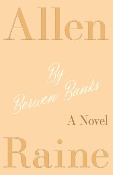 Cover for Allen Raine · By Berwen Banks (Paperback Book) (2020)