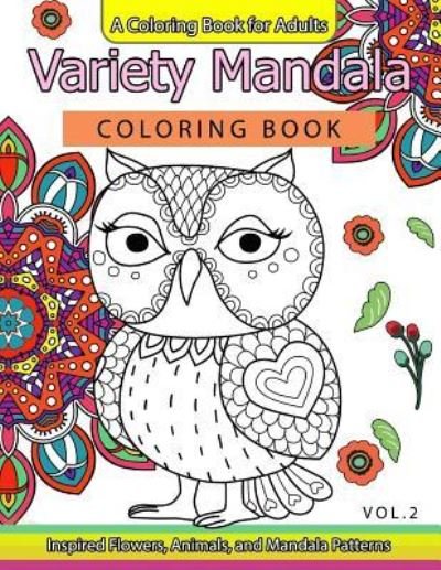 Cover for Mandala Coloring Book · Variety Mandala Coloring Book Vol.2 (Pocketbok) (2016)