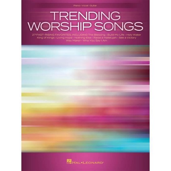 Trending Worship Songs - Hal Leonard Corp. - Bøker - Leonard Corporation, Hal - 9781540093219 - 1. juli 2020