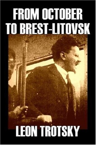 Cover for Leon Trotzky · From October to Brest-litovsk (Paperback Book) (2006)