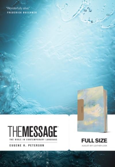 Cover for Eugene H. Peterson · The Message Full Size (Imiteret Læderbog) (2019)