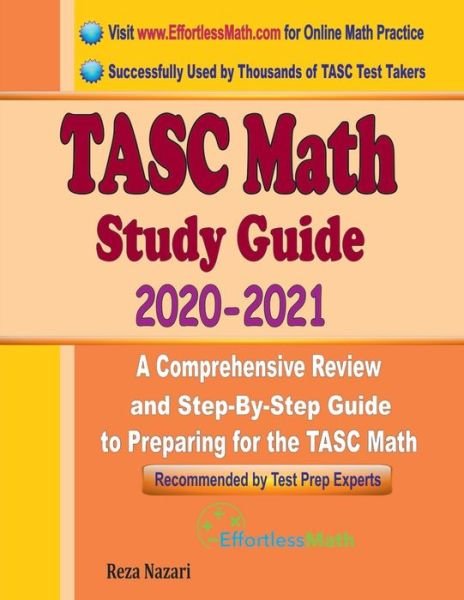Cover for Ava Ross · TASC Math Study Guide 2020 - 2021 (Paperback Book) (2020)