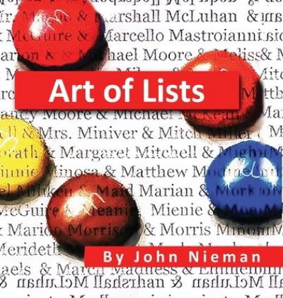 Cover for John Nieman · Art of Lists (Hardcover Book) (2019)