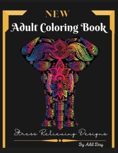 Cover for Adil Daisy · Adult Coloring Book (Paperback Book) (2020)