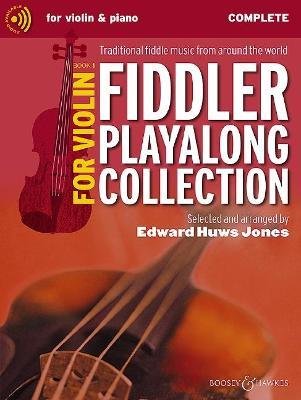 Cover for Edward Huws Jones · Fiddler Playalong Collection for Violin Book 1: Traditional Fiddle Music from Around the World - Fiddler Collection (Partitur) (2022)
