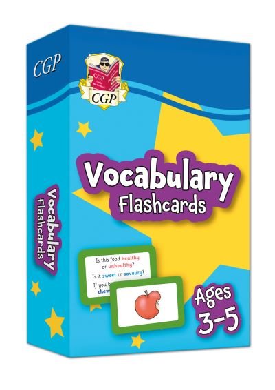 Cover for CGP Books · Vocabulary Flashcards for Ages 3-5 (Hardcover Book) (2022)