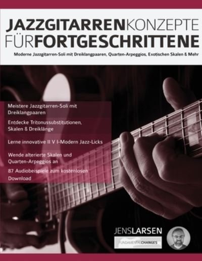 Cover for Jens Larsen · Jazzgitarren Konzepte FuÌˆr Fortgeschrittene (Pocketbok) (2019)