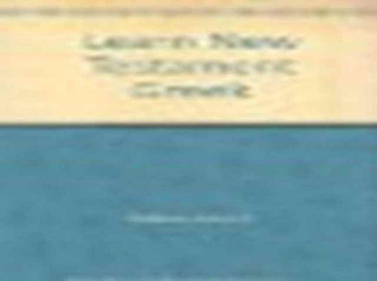 Cover for Spck · Learn New Testament Greek (Paperback Book) (2012)