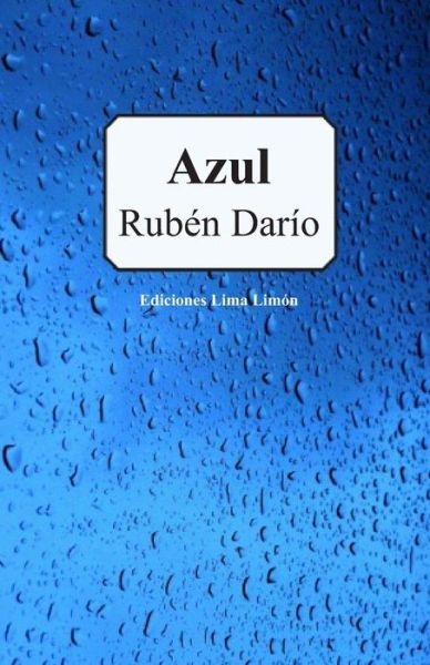 Cover for Ruben Dario · Azul (Paperback Book) (2018)