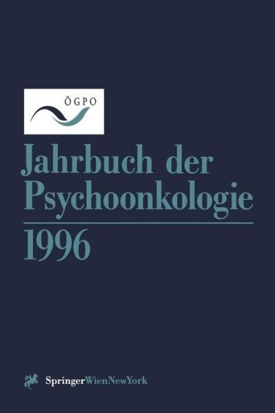 Cover for O Bilek · Jahrbuch Der Psychoonkologie 1996 - Jahrbuch Der Psychoonkologie (Paperback Bog) (1996)