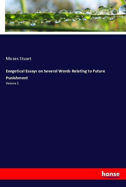 Cover for Stuart · Exegetical Essays on Several Wor (Book)