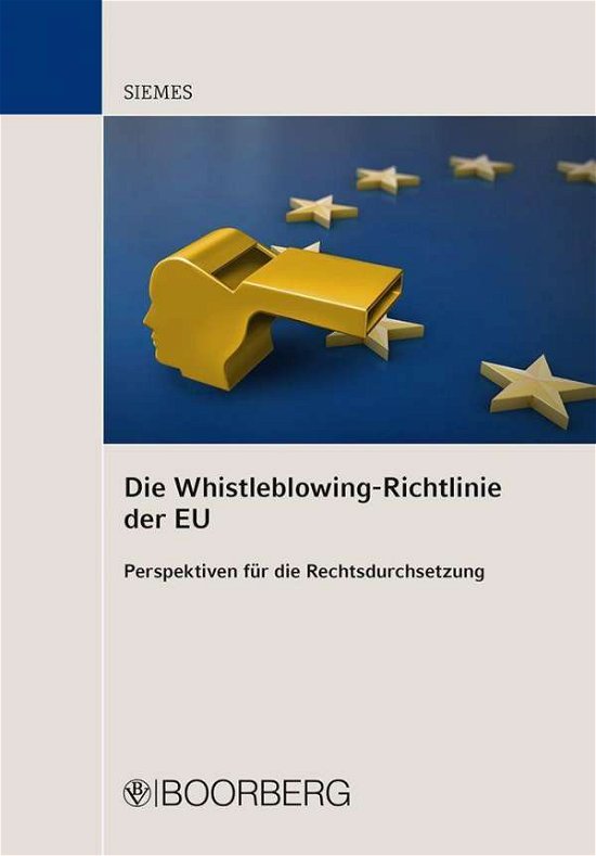 Cover for Siemes · Die Whistleblowing-Richtlinie de (N/A)