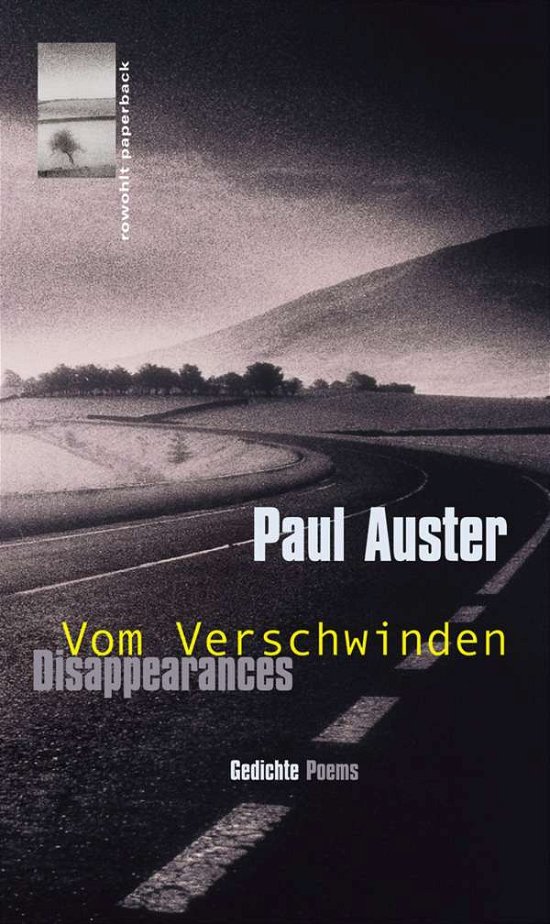 Cover for Paul Auster · Vom Verschwinden (Hardcover Book) (2001)