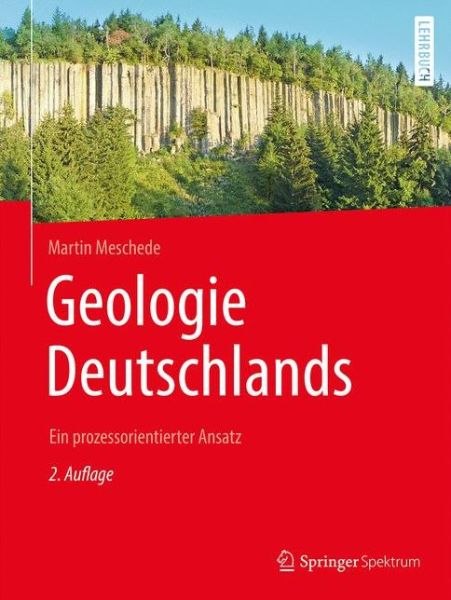 Cover for Martin Meschede · Geologie Deutschlands: Ein prozessorientierter Ansatz (Hardcover Book) (2018)