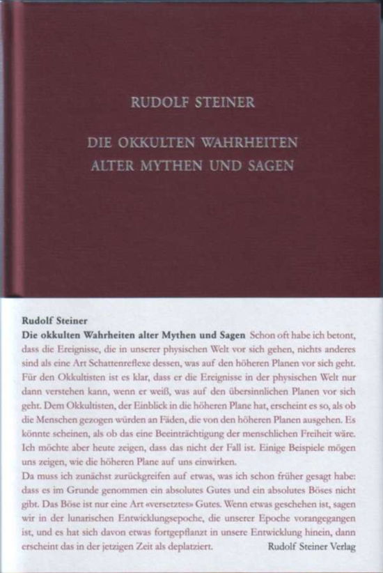 Cover for Steiner · Die okkulten Wahrheiten alter M (Bok)