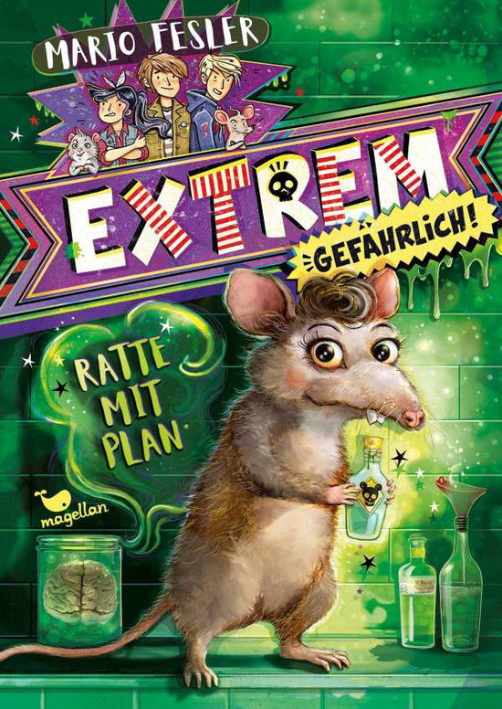 Cover for Mario Fesler · Extrem gefährlich! Ratte mit Plan (Hardcover Book) (2021)