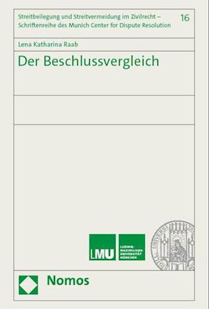 Cover for Lena Katharina Raab · Beschlussvergleich (Book) (2023)