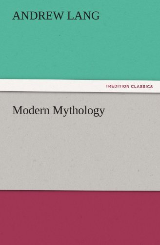 Cover for Andrew Lang · Modern Mythology (Tredition Classics) (Paperback Book) (2011)