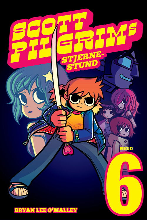 Cover for Bryan Lee O'Malley · Scott Pilgrim: Scott Pilgrims stjernestund (Hæftet bog) [1. udgave] (2010)