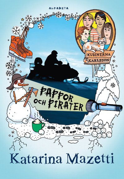 Cover for Katarina Mazetti · Kusinerna Karlsson: Pappor och pirater (Innbunden bok) (2015)