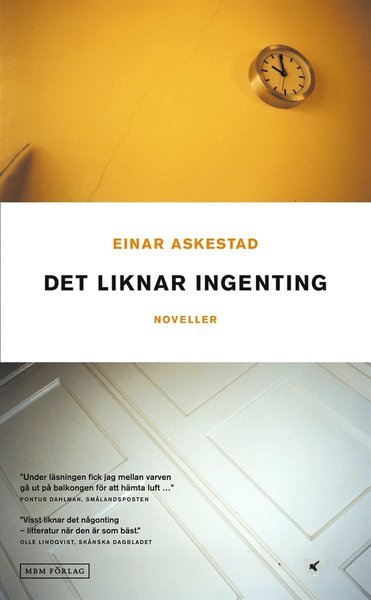 Cover for Einar Askestad · Det liknar ingenting : noveller (ePUB) (2013)