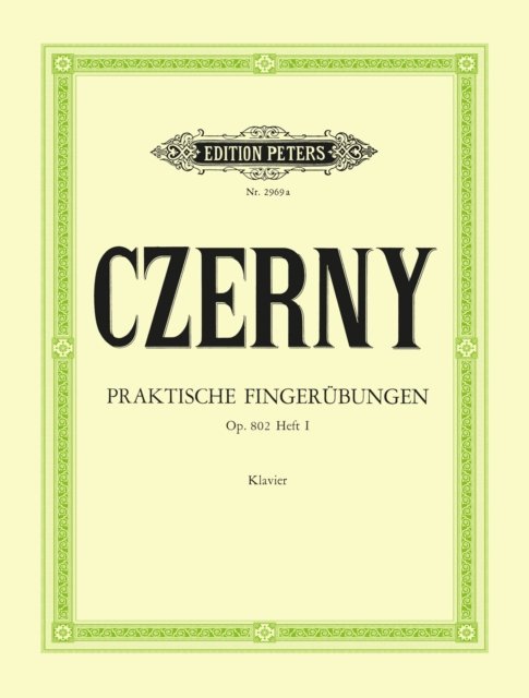 Cover for Carl Czerny · Practical Finger Exercises Op.802 Vol.1 (Sheet music) (2001)
