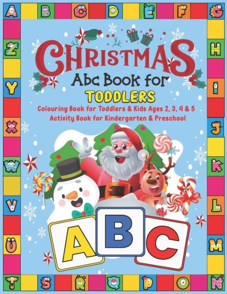 Cover for Esel Press · Christmas Abc Book for Toddlers (Paperback Book) (2020)