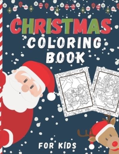 Cover for Fribla Janu Press · Christmas Coloring Book For Kids (Paperback Book) (2020)