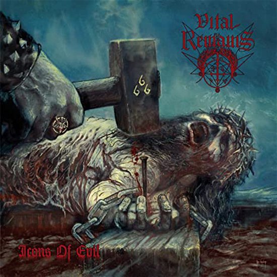 Icons of Evil (Gold Vinyl) - Vital Remains - Musik - OSMOSE PRODUCTIONS - 9956683657219 - 1. april 2022