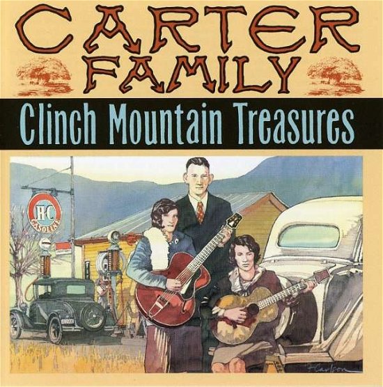 Clinch Mountain Treasures - Carter Family - Musiikki - County Records - 0009001011220 - perjantai 19. elokuuta 1994
