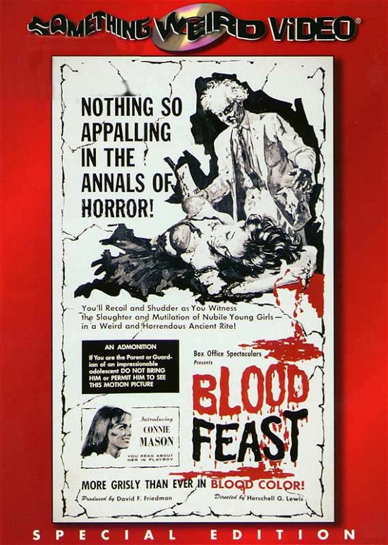 Cover for Blood Feast (DVD) [Special edition] (2010)