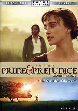 Cover for DVD · Pride &amp; Prejudice (DVD) [Widescreen edition] (2006)