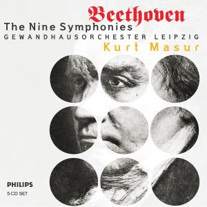 Cover for Masur Kurt / Gewandhausorchest · Beethoven: 9 Symphonies (CD) (2005)